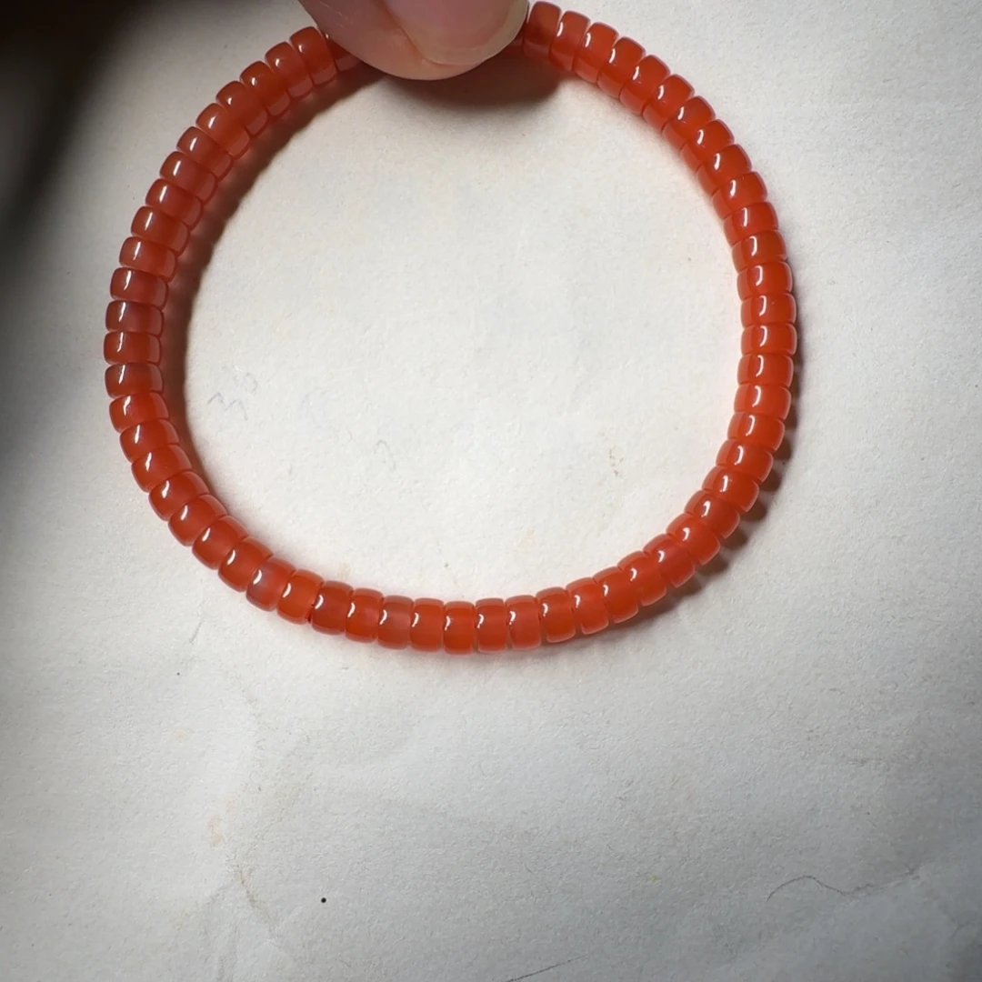 南红玛瑙未镶嵌手串