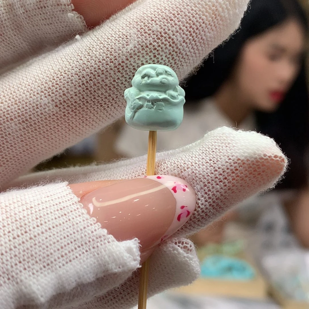 绿松石未镶嵌挂件