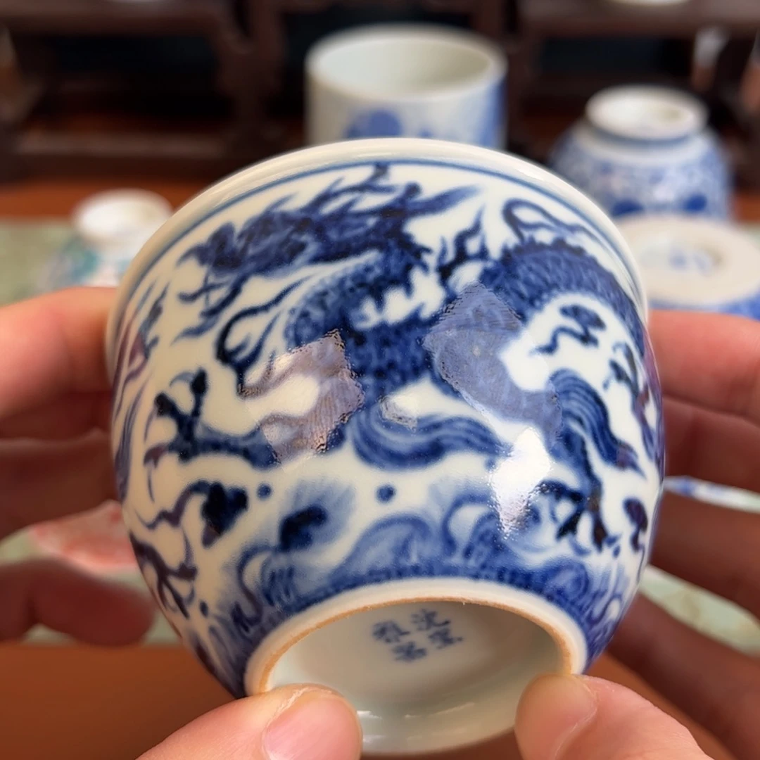 瓷片景德镇瓷器手工手绘