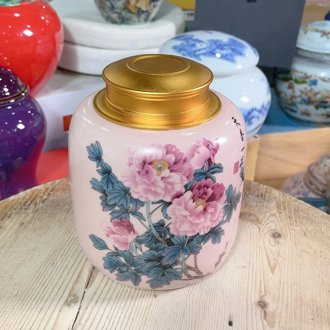 【闪购商品】罐陶瓷茶叶罐密封罐