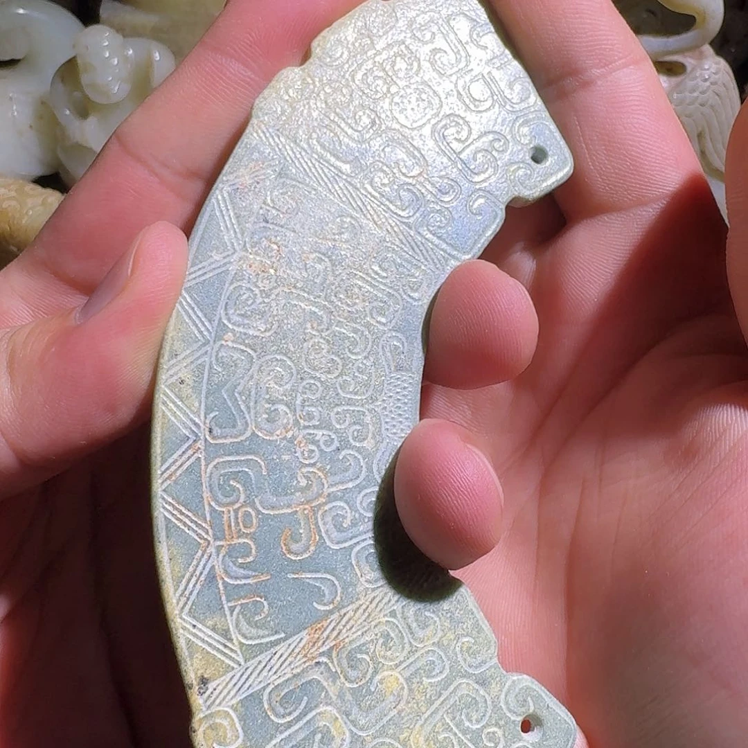 和田玉（糖玉）未镶嵌挂件