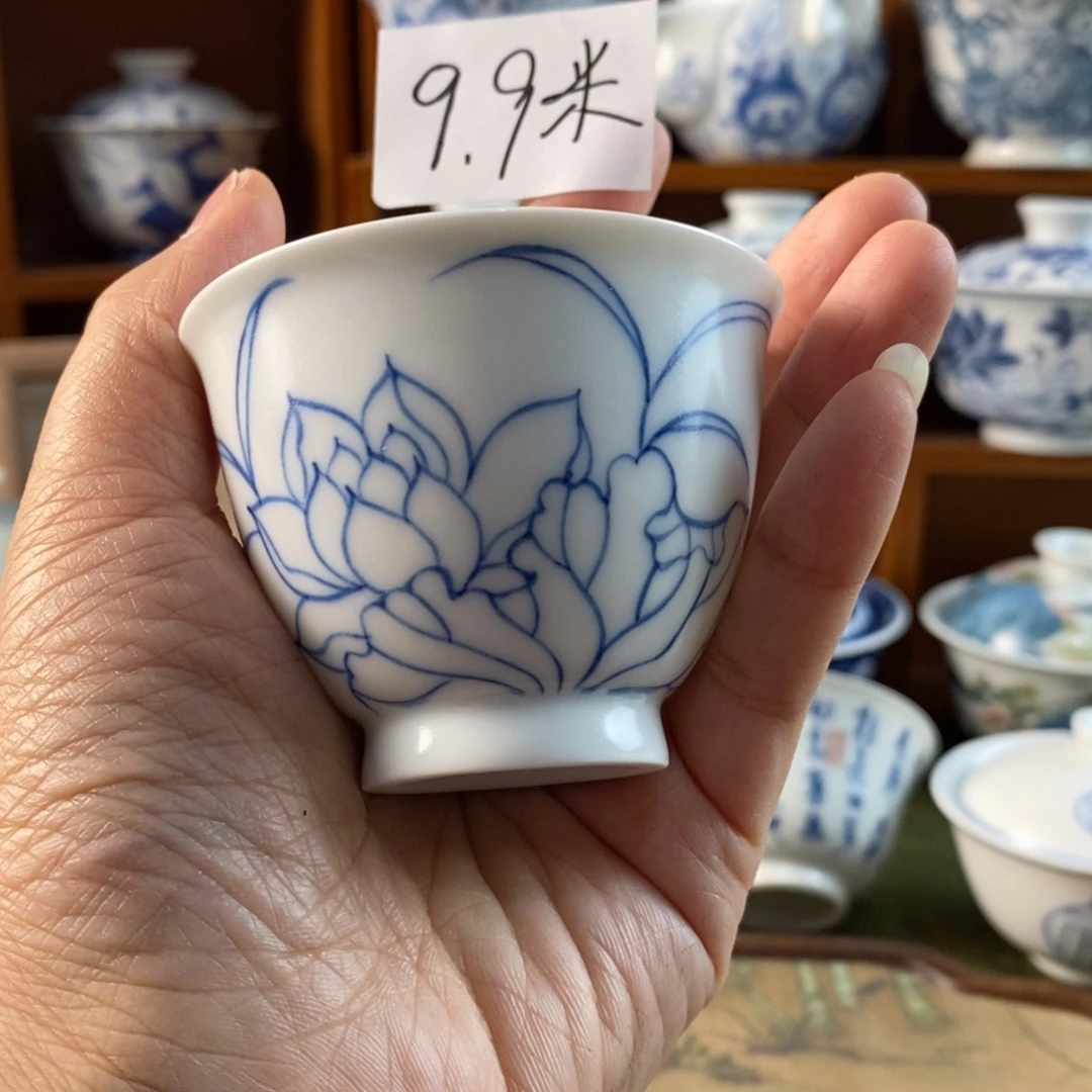 瓷片景德镇陶瓷手绘茶器126