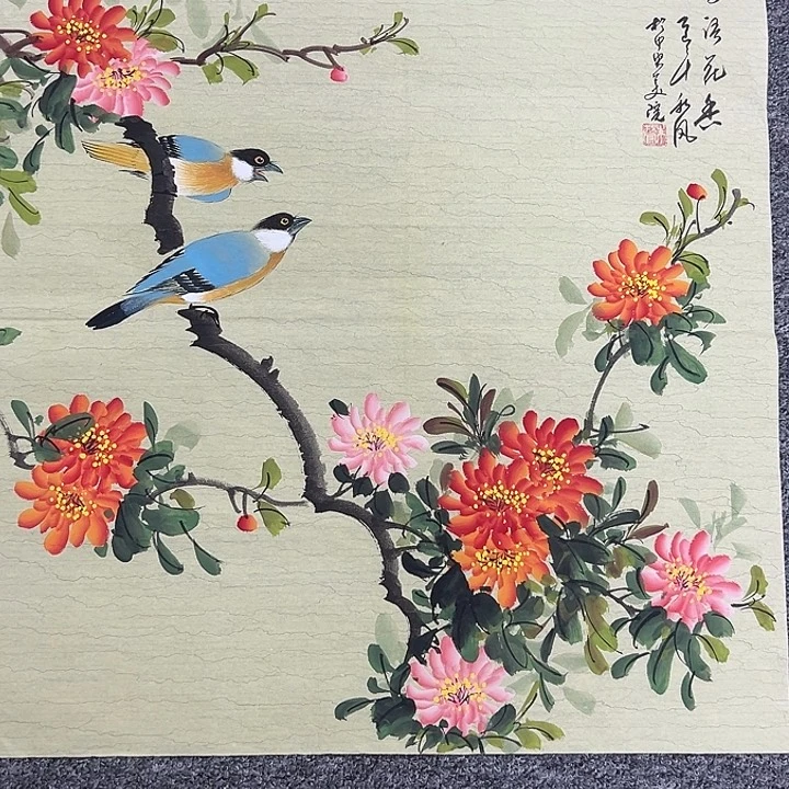 国画国画作品纯手工