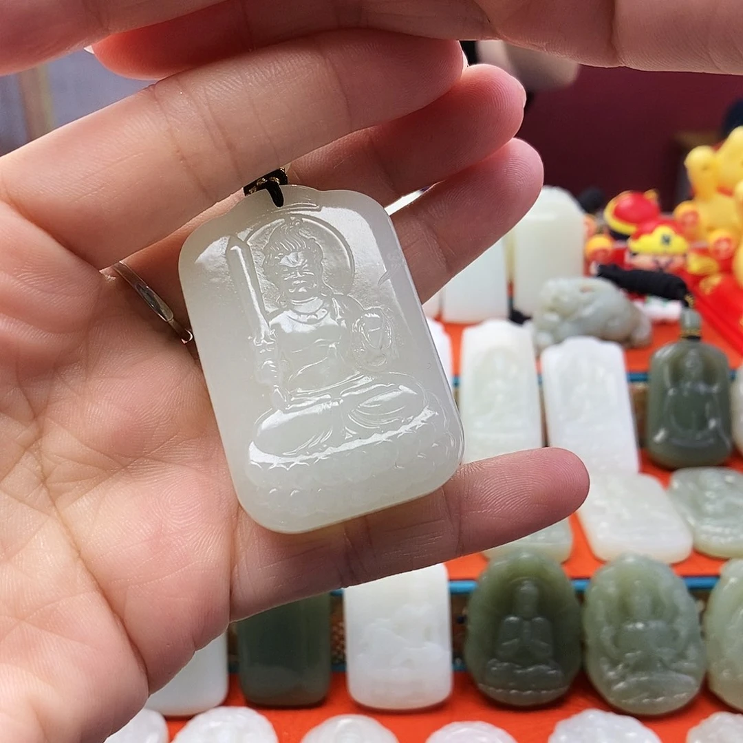 颈饰未镶嵌和田玉遇**好