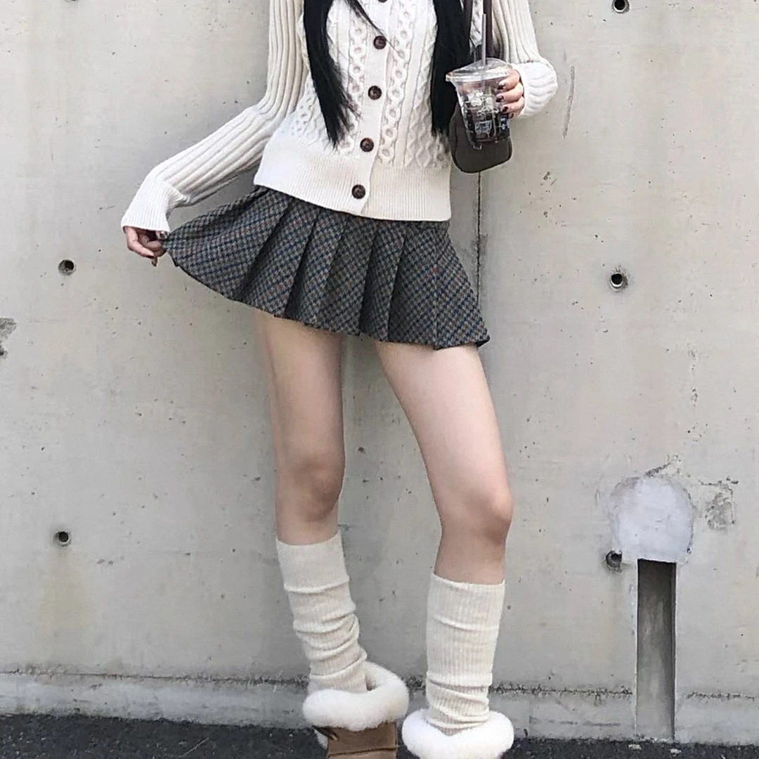 【101-150】秋冬毛泥短裙 时尚搭配的福音 偶有瑕疵完美主义者勿拍