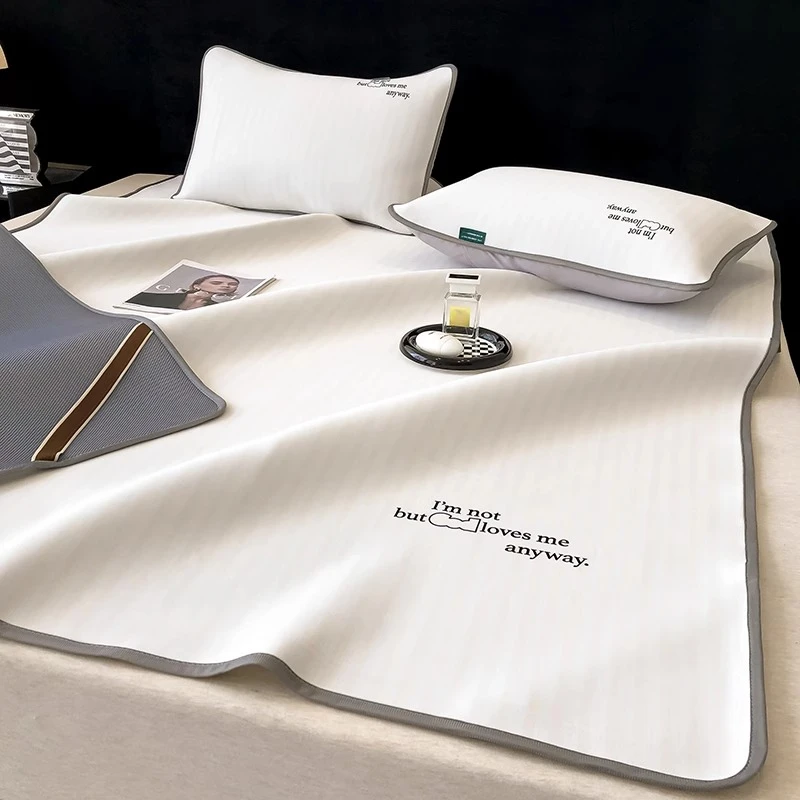 路约威格夏天A类冰丝席凉席夏季凉感空调软席子可机洗水洗新款床