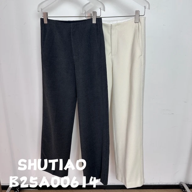 【SHUTIAO】2024秋冬：新款小众设计款裤子B25A00614