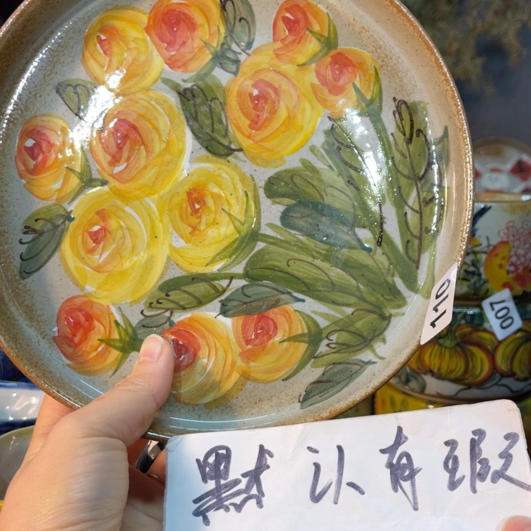 杯素浅陶瓷手工手绘