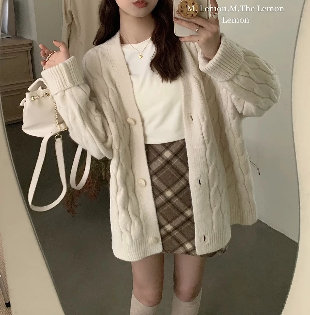 【宝贝家】5000麻花开衫福利