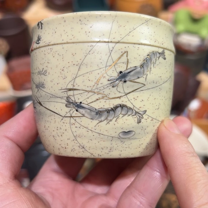 茶杯紫砂宜兴紫砂主人杯