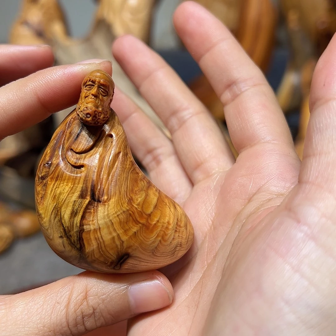 柏木（崖柏）崖柏木手把件摆件