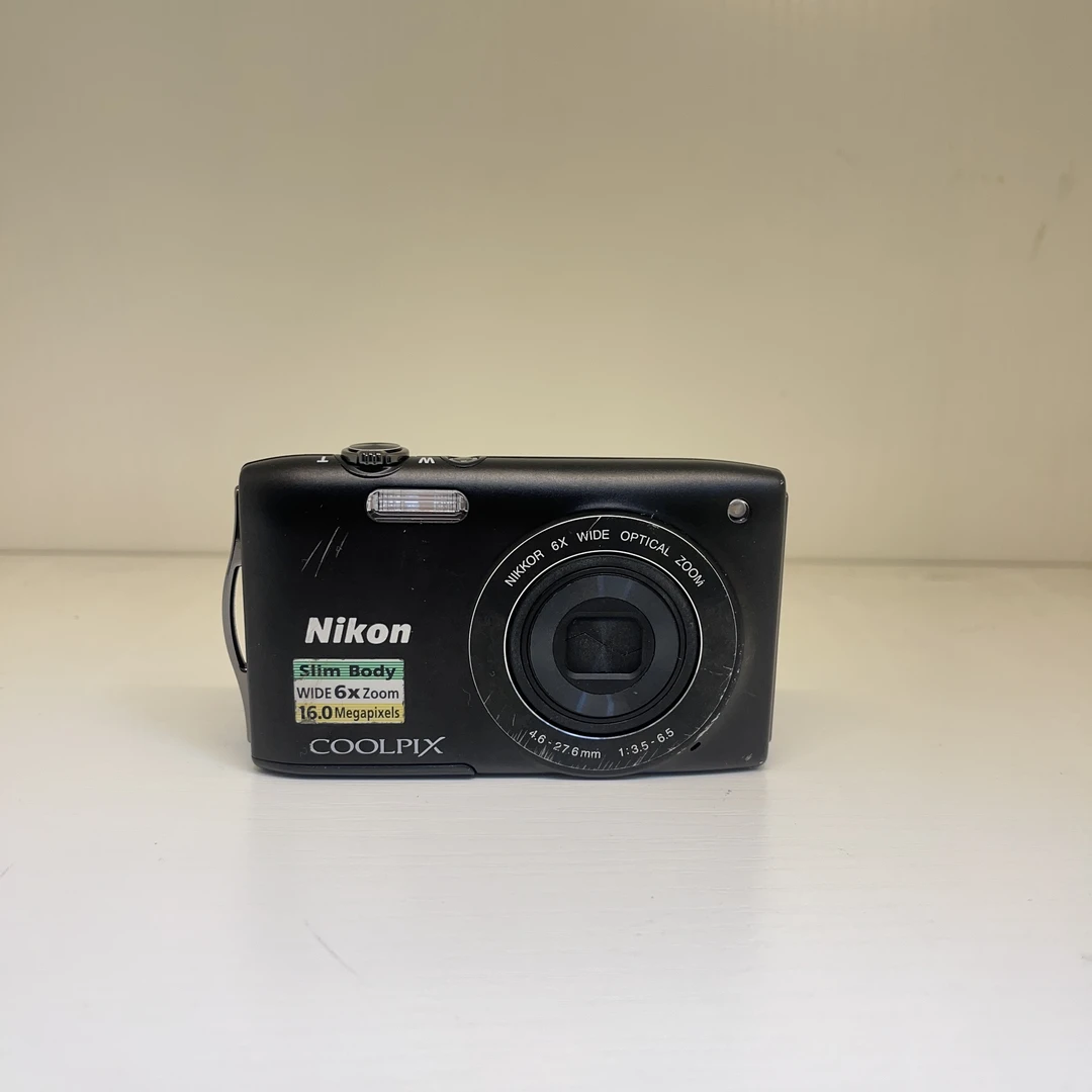 95新 Nikon/尼康 S3200 千万像素6倍变焦广角镜头 拍人清晰透亮