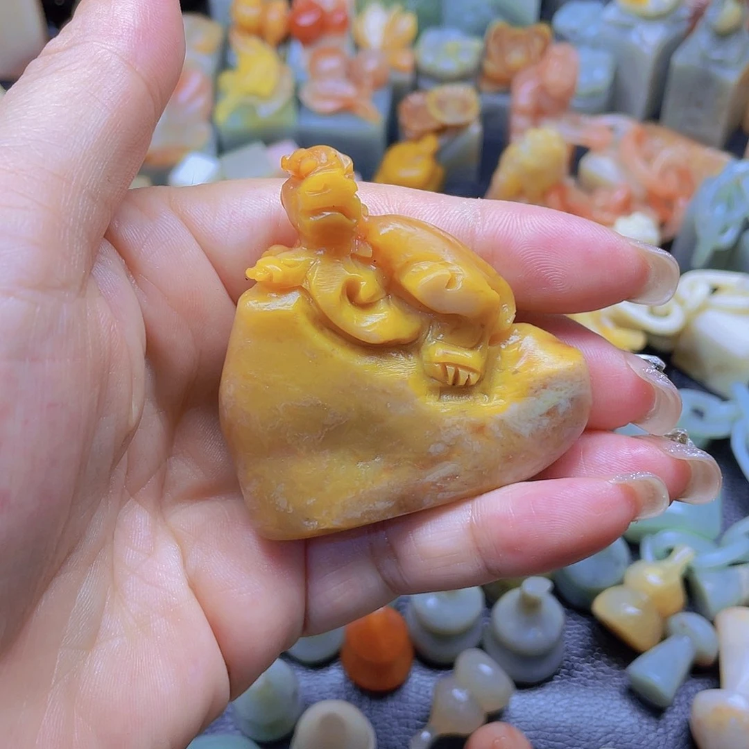 青田石印石北部田