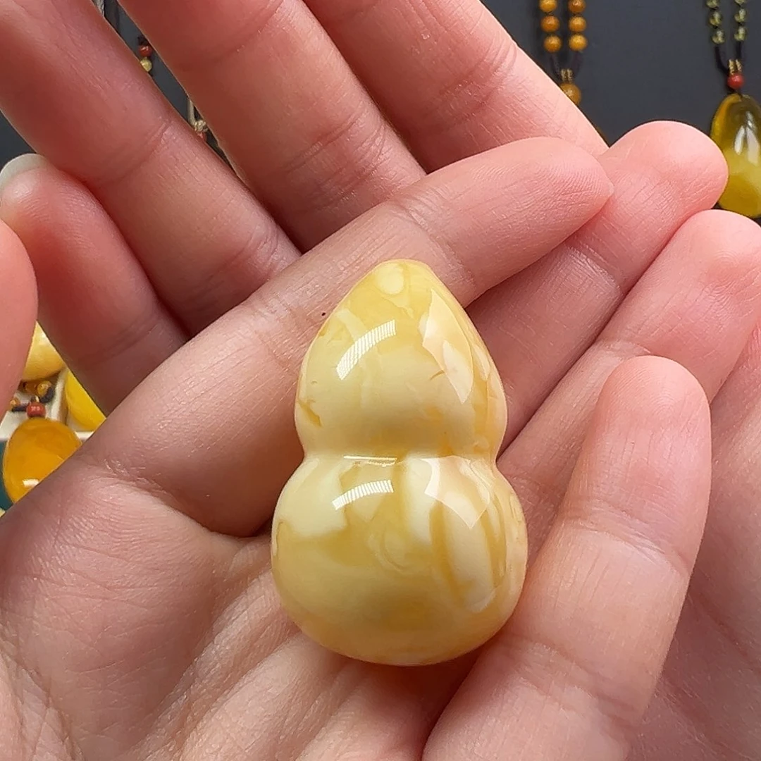 蜜蜡颈饰未镶嵌蜜蜡