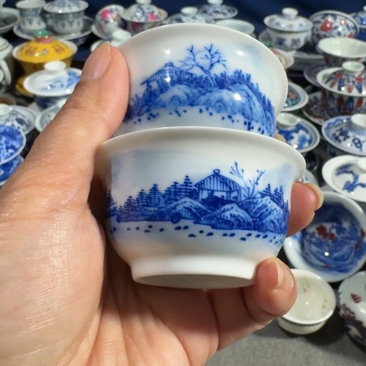 景德镇手工手绘杯