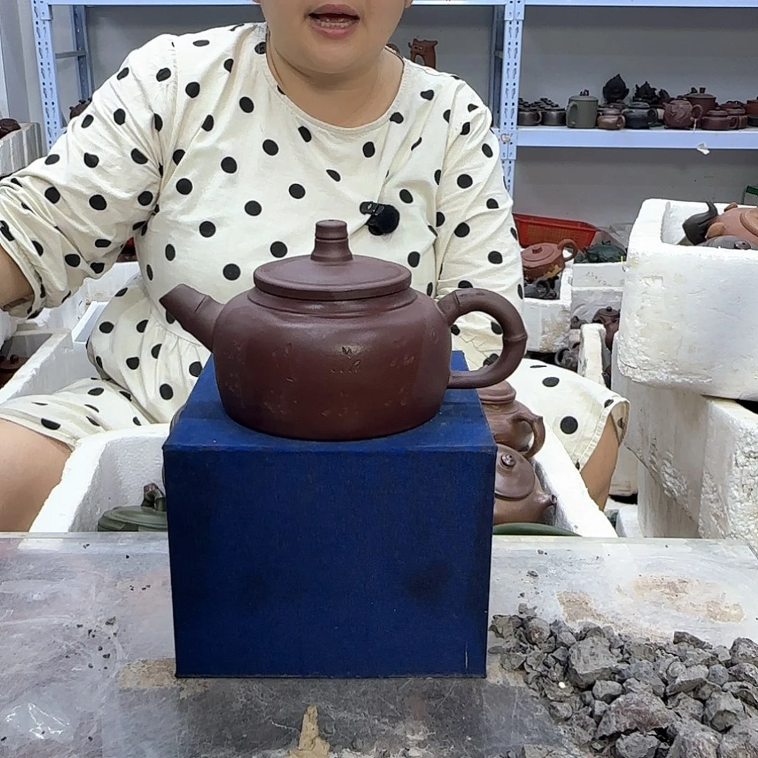 茶壶紫砂宜兴紫砂壶瑕疵处理