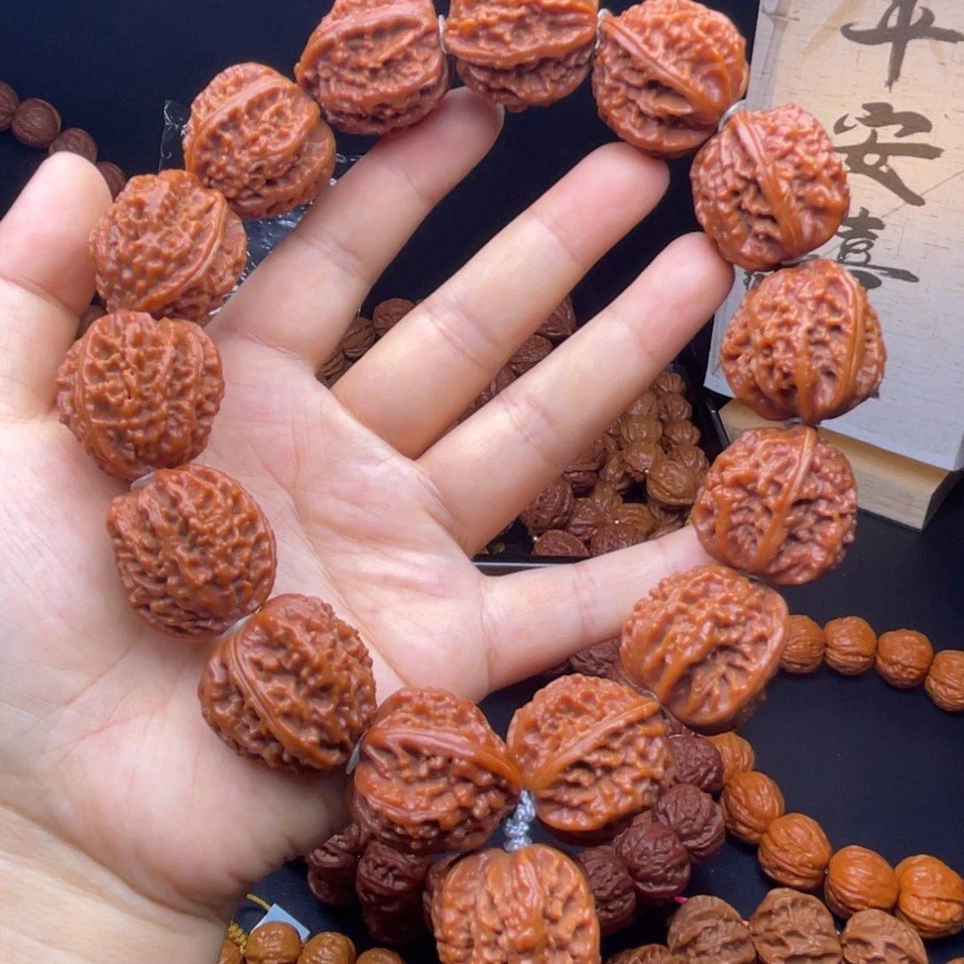 吊坠文玩核桃麒麟纹