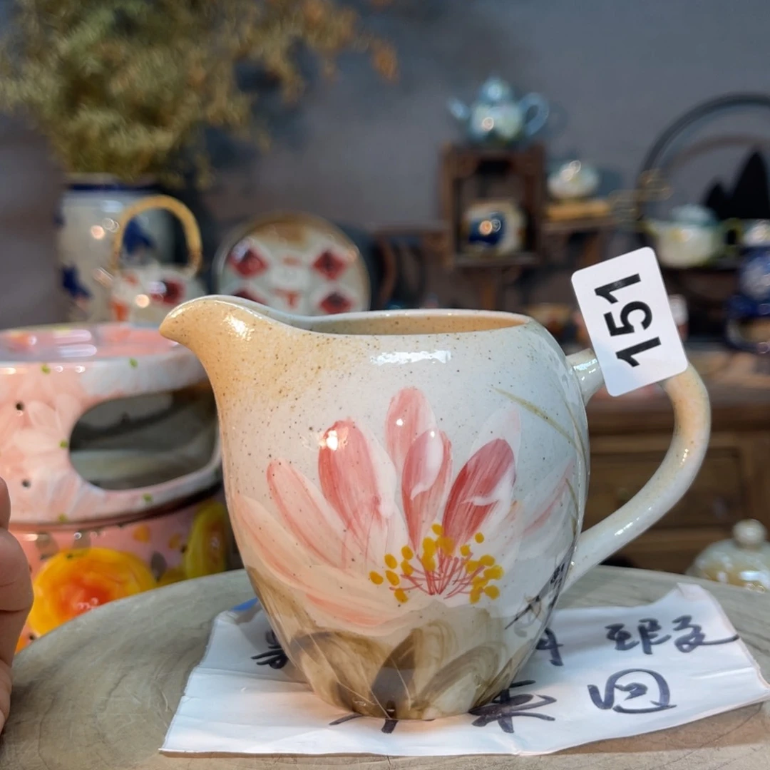 杯素浅陶瓷手工手绘