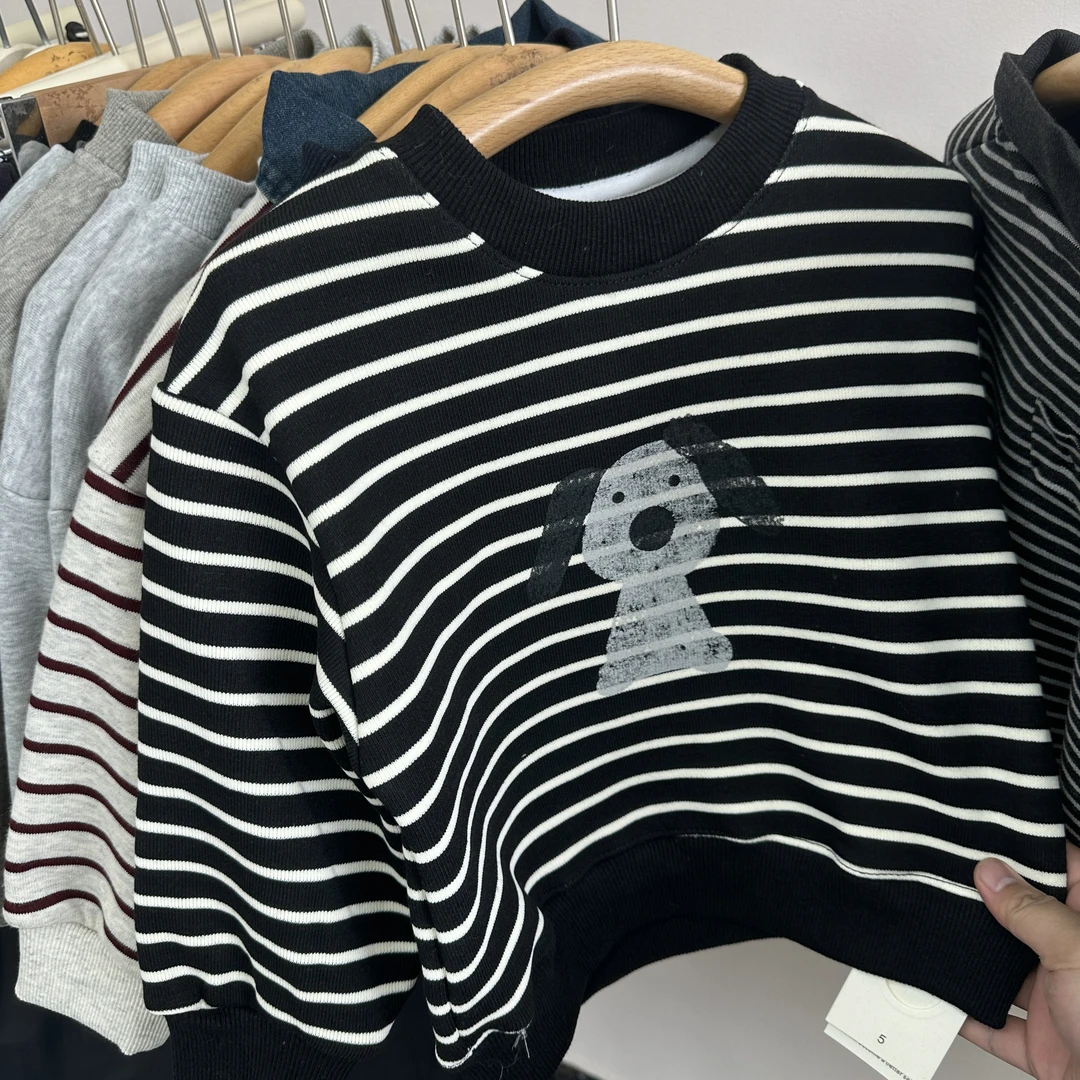 深秋新品上衣裤子小童韩版百搭