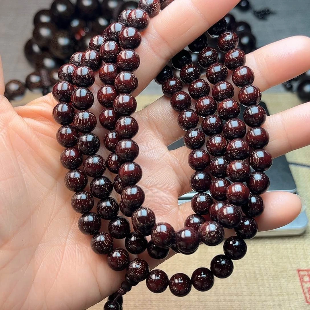 檀香紫檀（小叶紫檀）0.8 108颗 满星