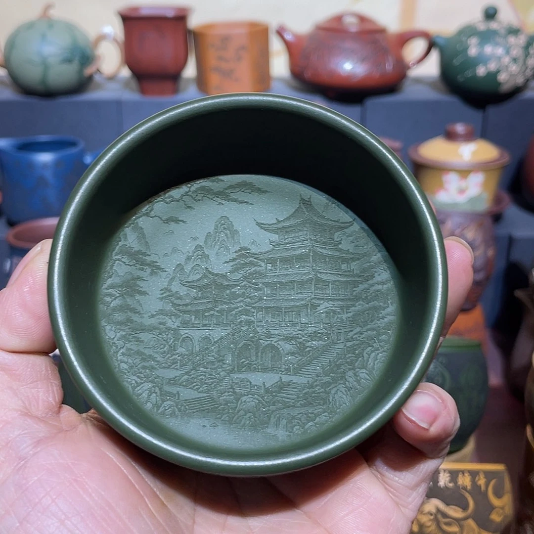 原矿紫砂手工主人杯