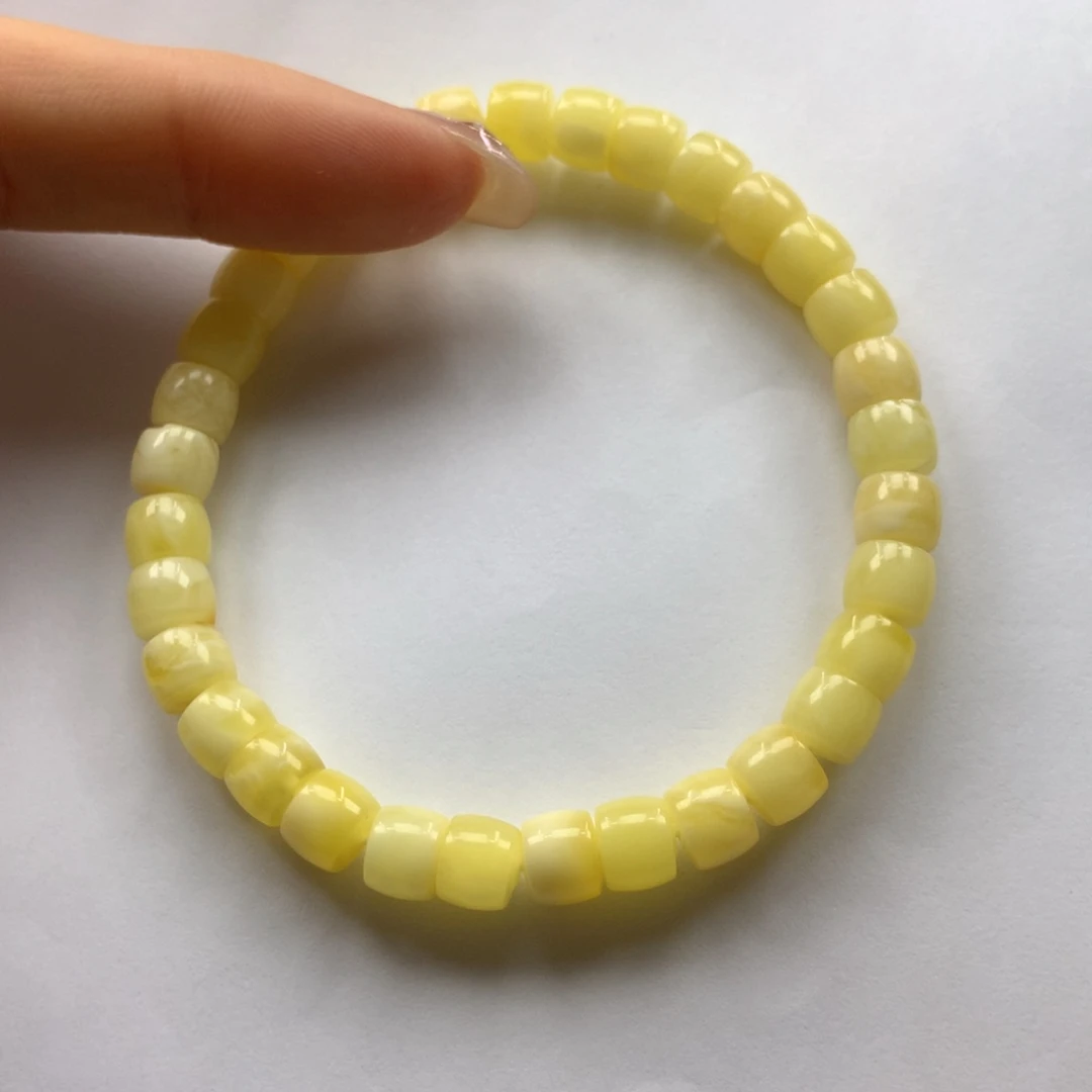 琥珀手链未镶嵌单圈
