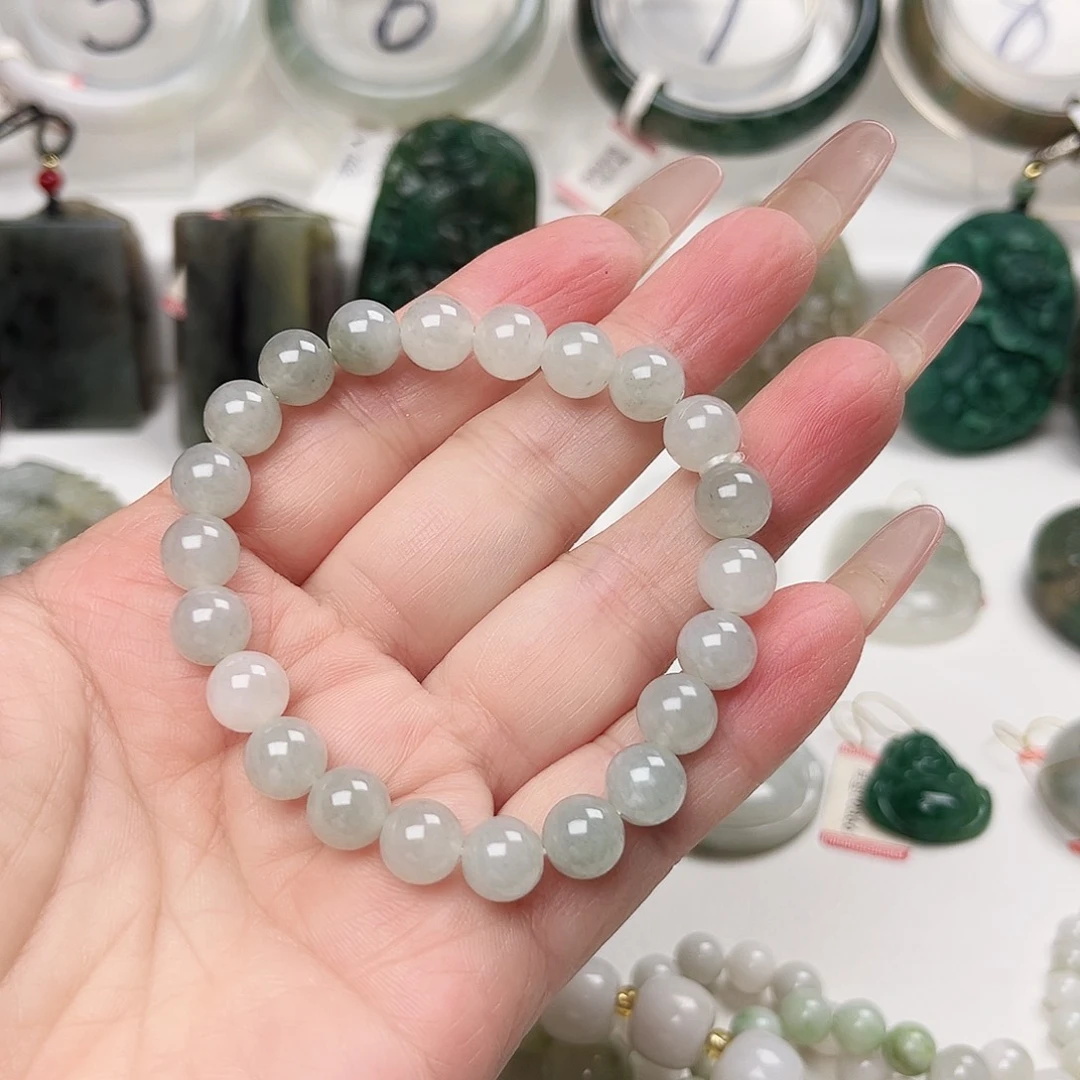 未镶嵌独山玉手链