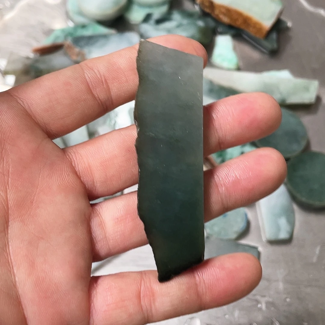 翡翠裸石天然翡翠石