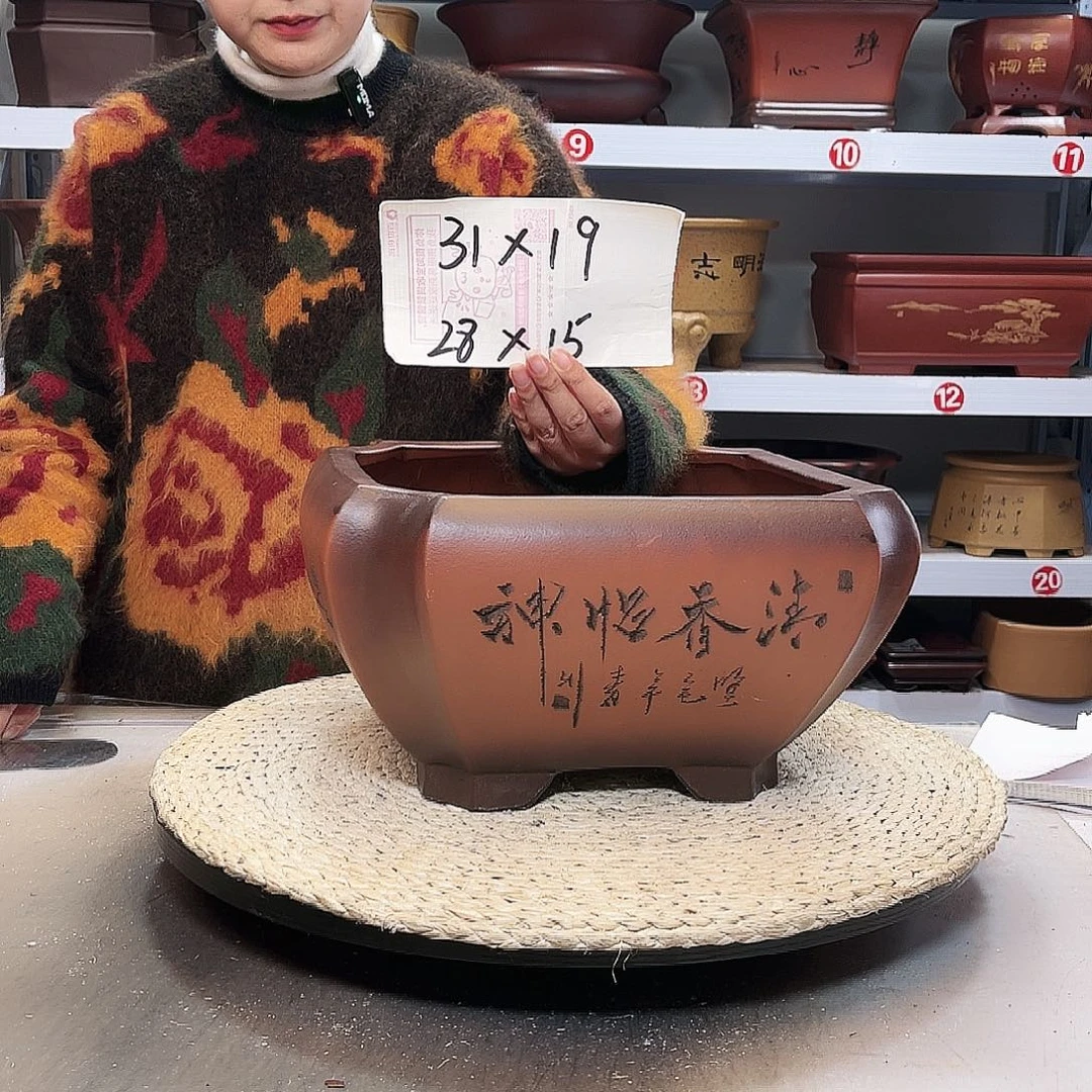 花盆紫砂紫砂花盆