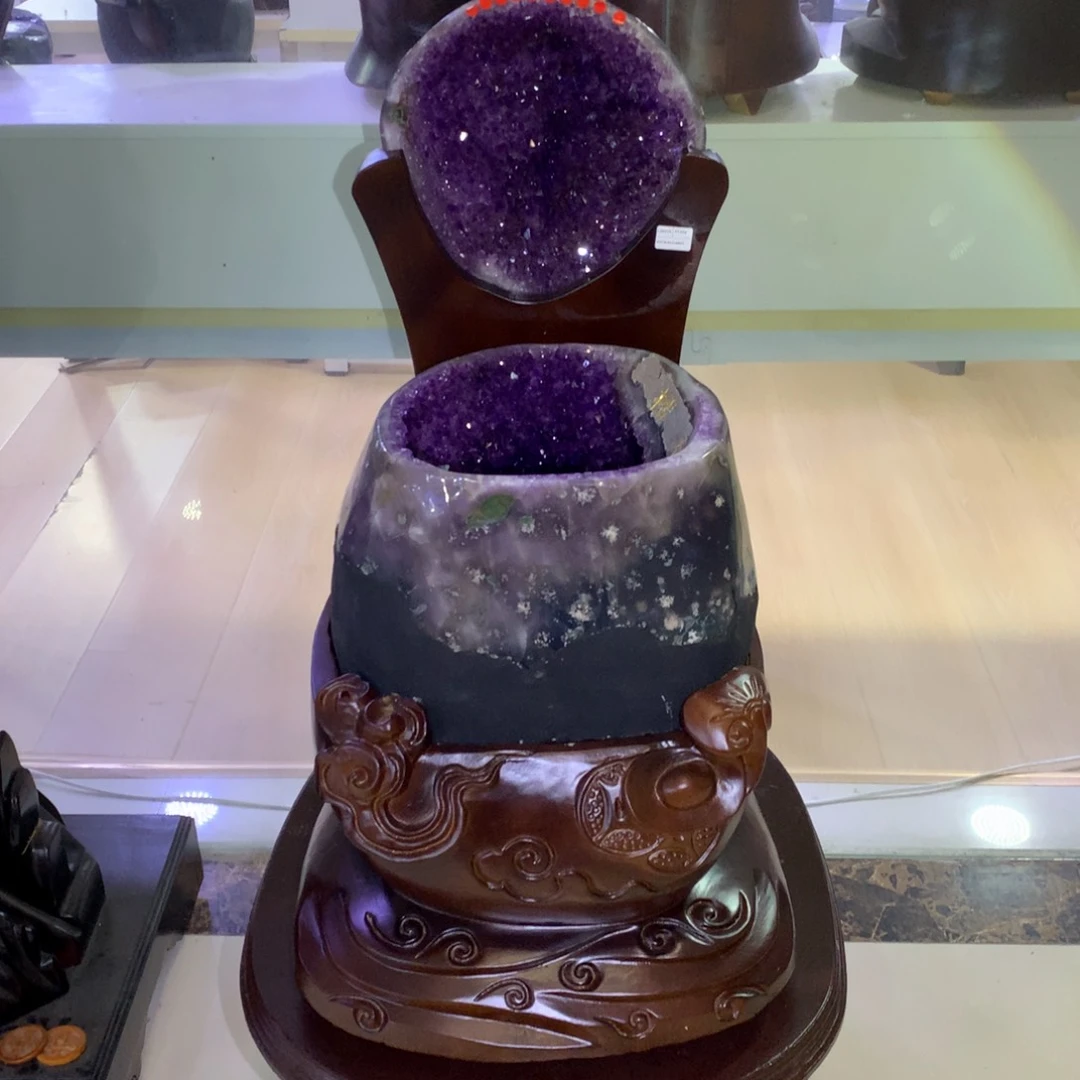 未镶嵌大型摆件（非配饰）紫晶