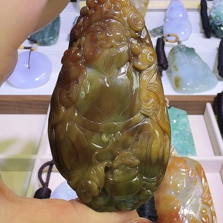 颈饰未镶嵌翡翠A货