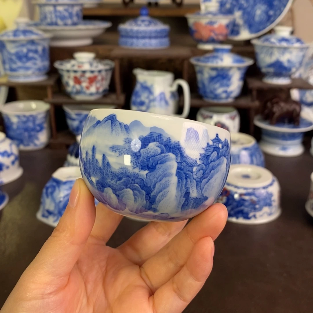 景德镇陶瓷手工手绘