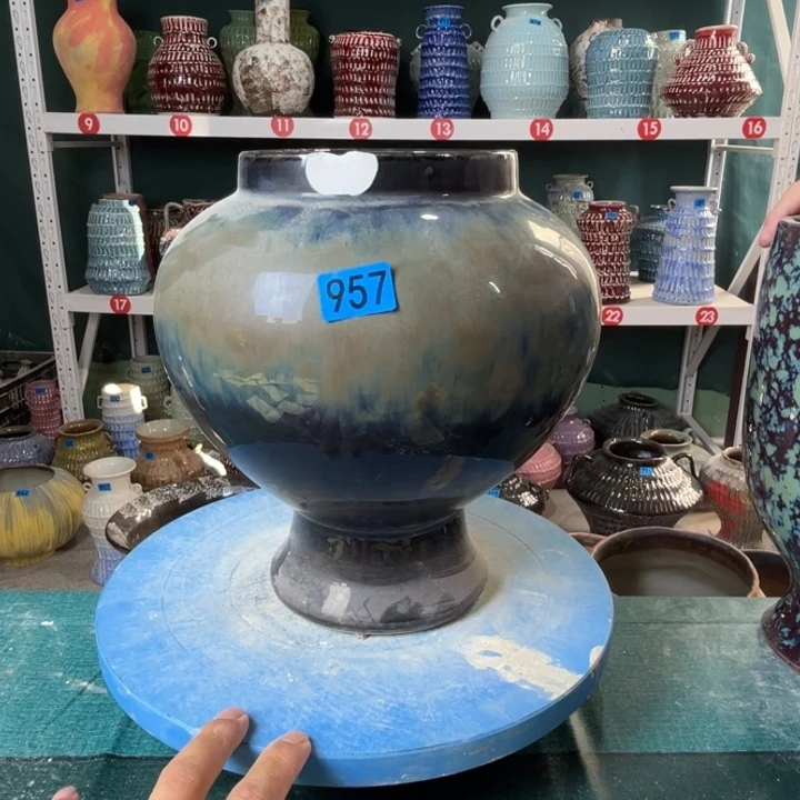 七***宝景德镇陶瓷花盆花器957