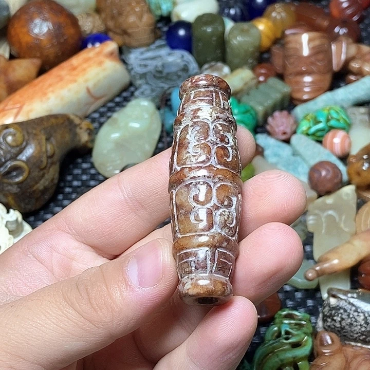 和田玉未镶嵌颈饰67