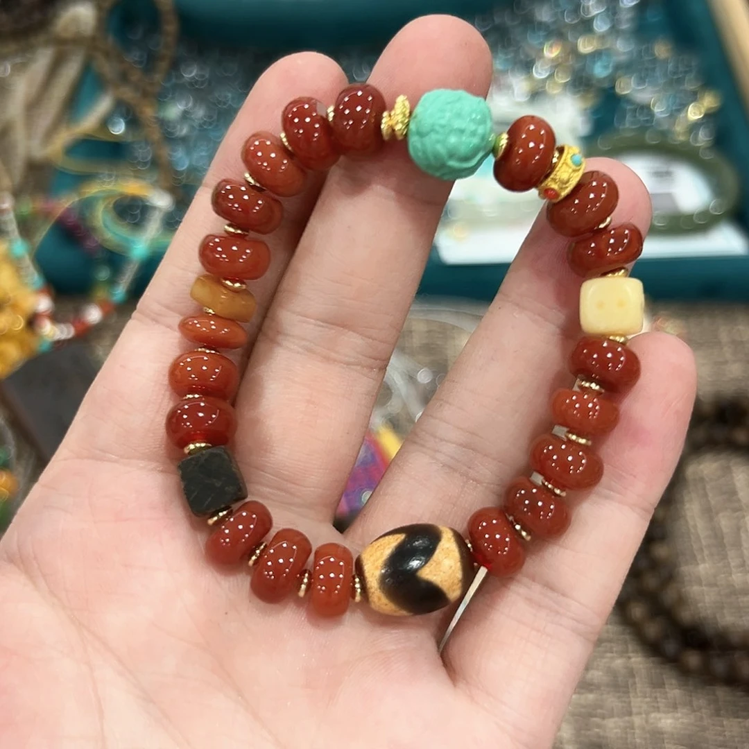 玛瑙/玉髓手链未镶嵌手串