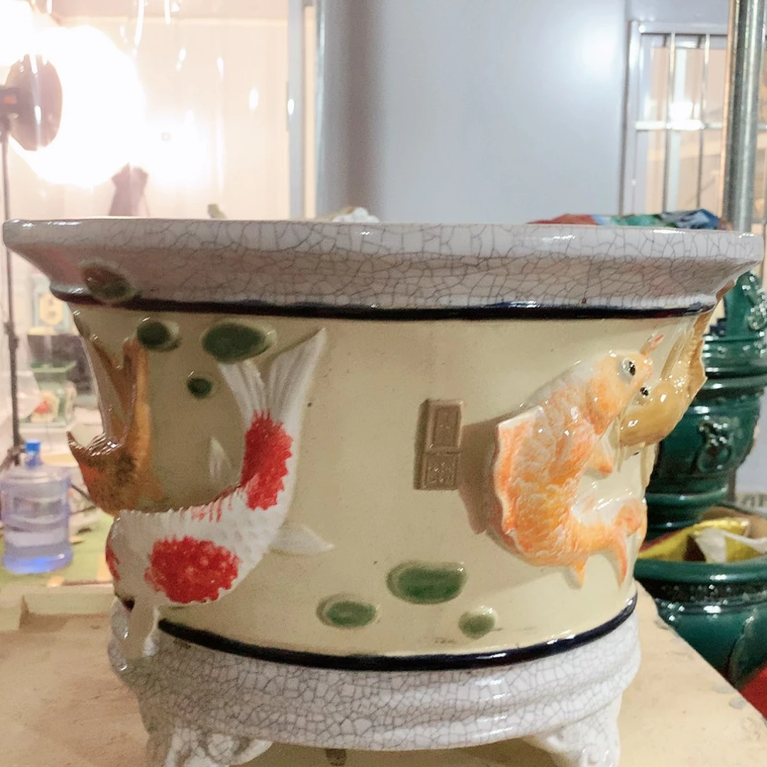 荷****珠实物拍摄湾盆石湾盆