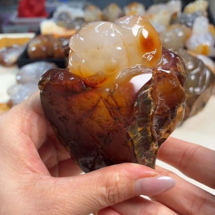未镶嵌吊坠(不含链)玛瑙/玉髓
