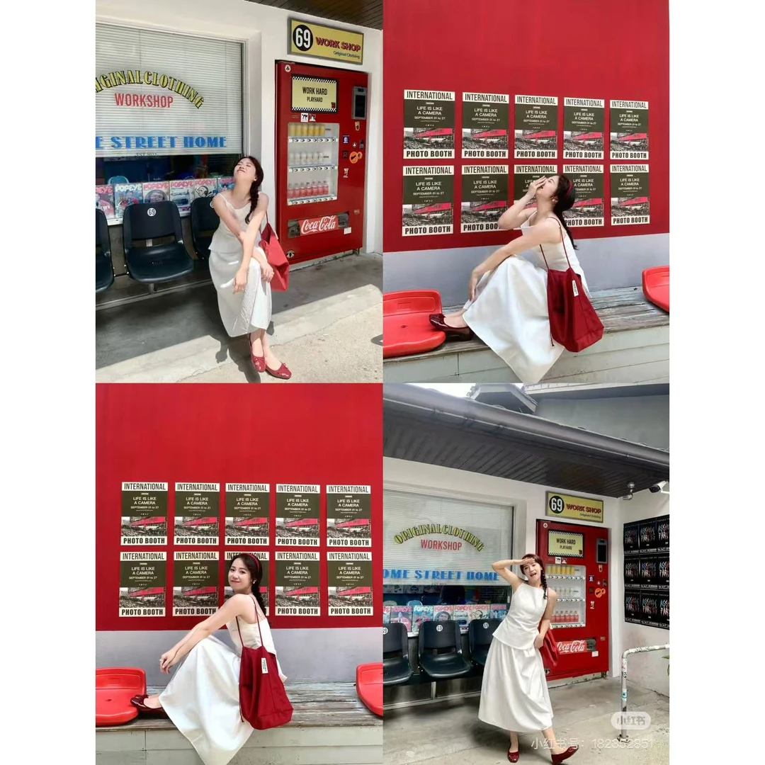 91782#多巴胺包时髦多色单肩包（带小包）