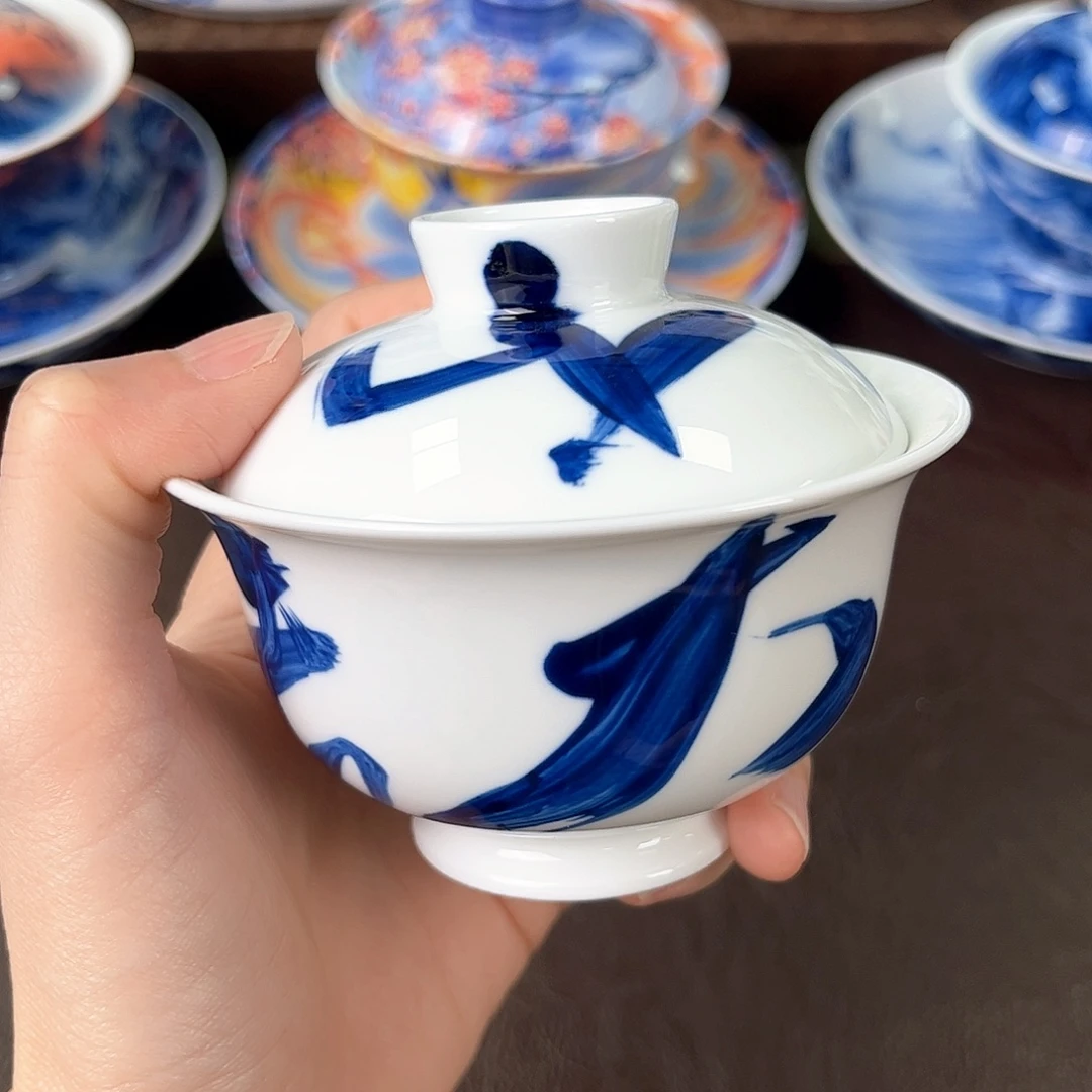 手绘高温瓷器瓷器