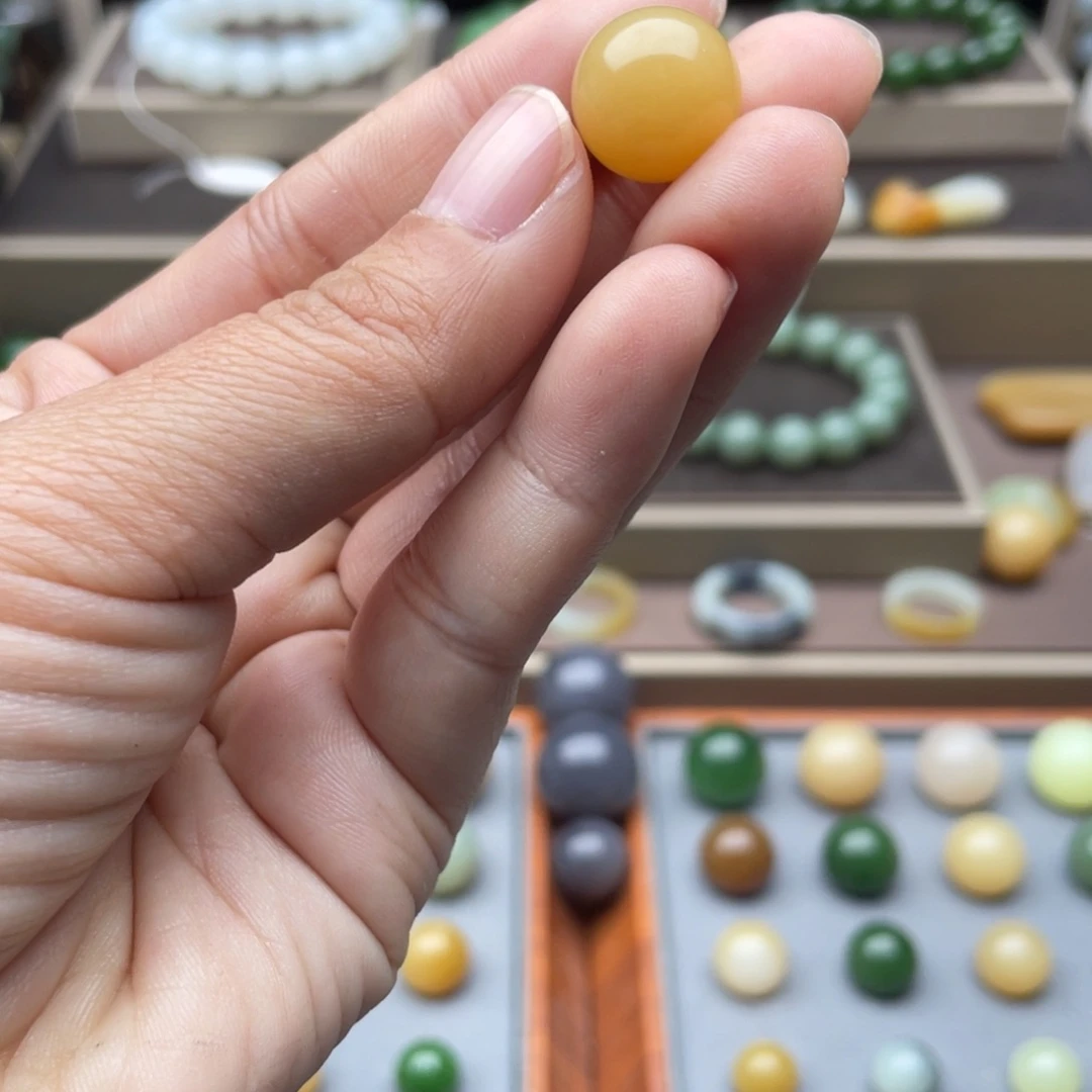 和田玉未镶嵌手链14