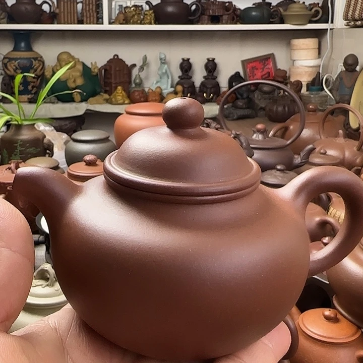 茶壶紫泥原矿紫砂