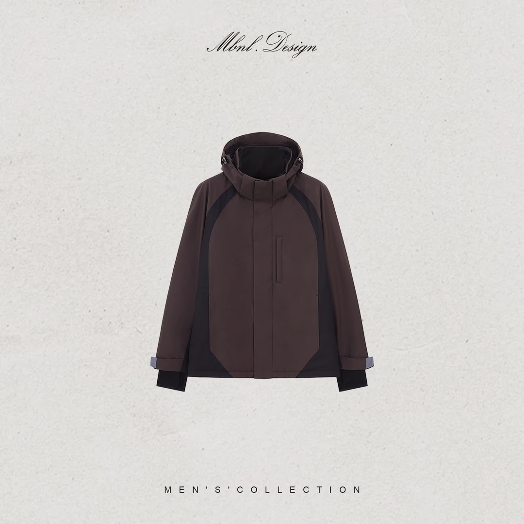 MBNL-F「硬核.荒野系列」秦磊男装90白鹅绒填充防风夹克LL-WYR7023