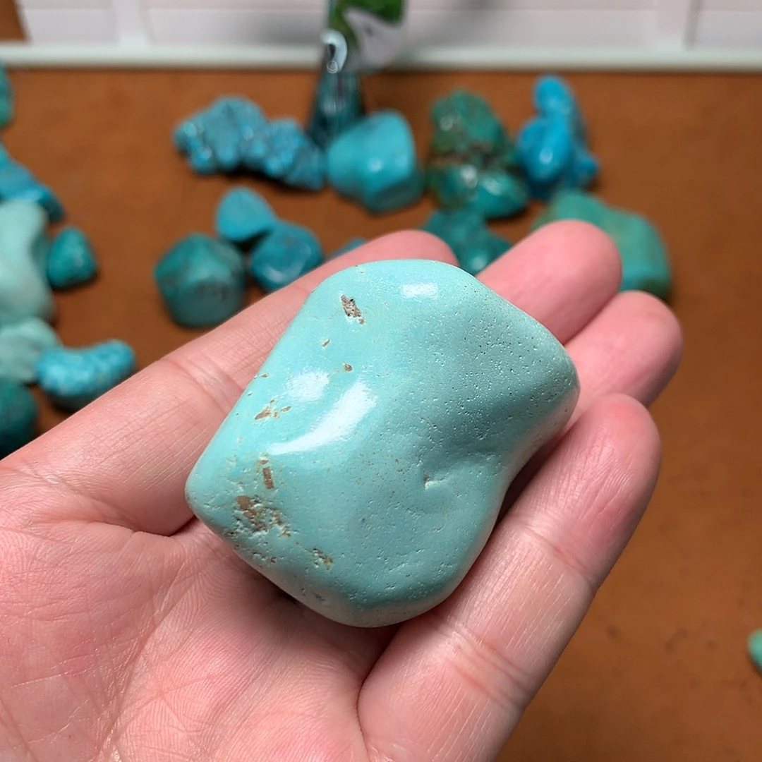 绿松石珠宝奇石未镶嵌星*?