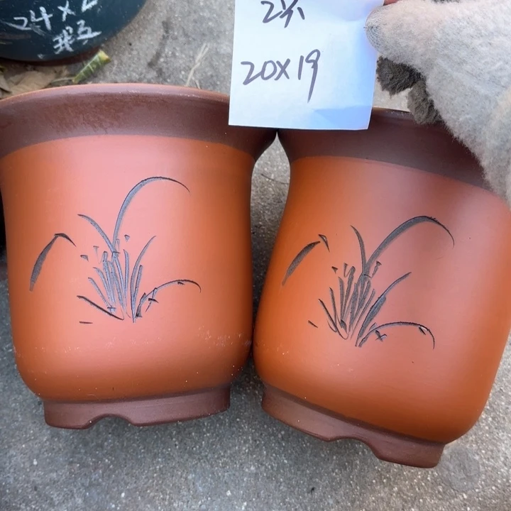 紫砂花盆特价清仓