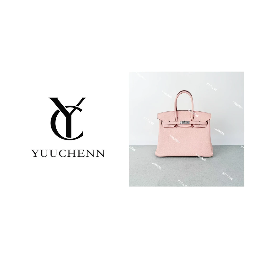 YUUCHENN手工【birkin】进口牛皮25cm原创设计高定真皮包 HH6696