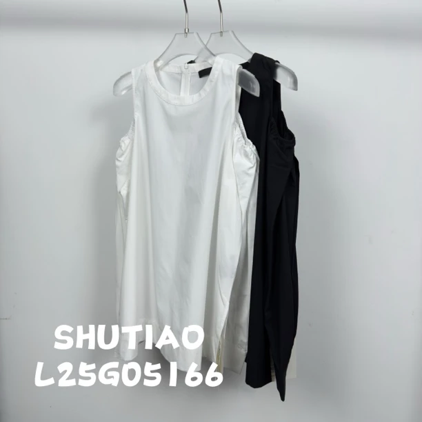 【SHUTIAO】2025夏季：新款小众设计款衬衫L25G05166