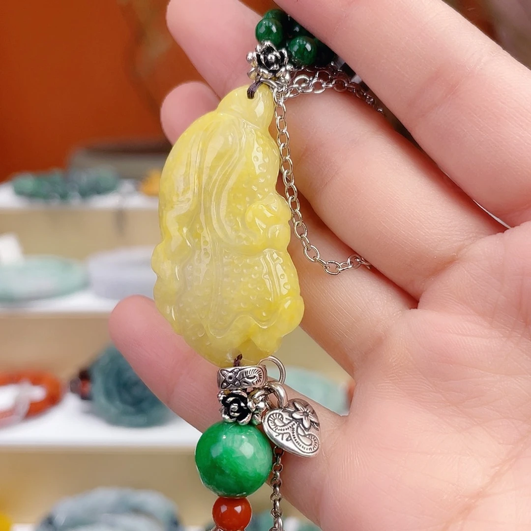 翡翠未镶嵌手链手链