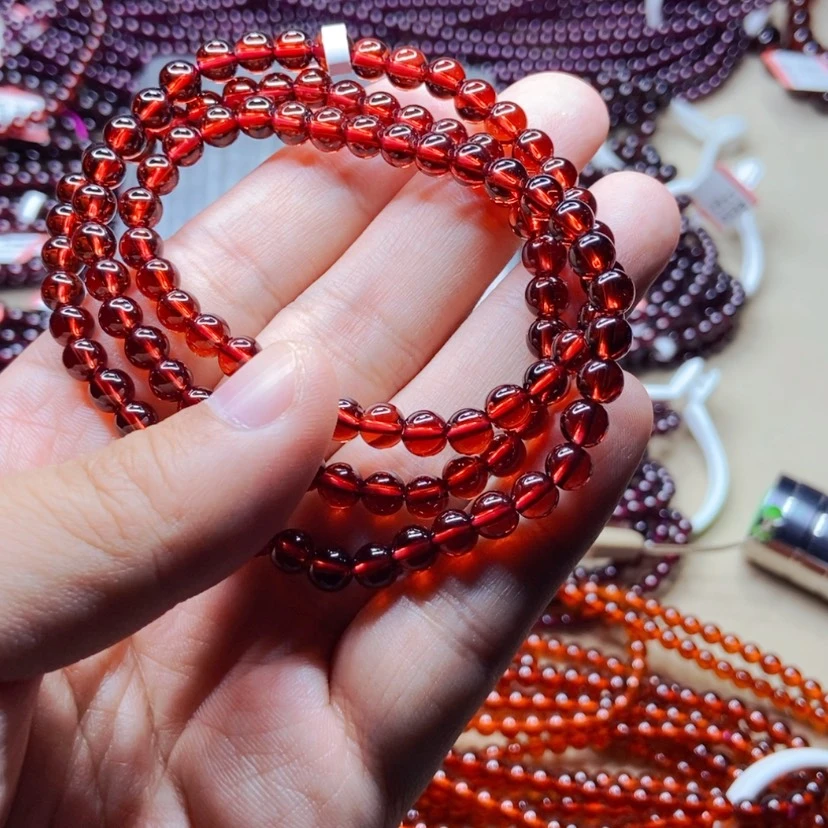 【闪购商品】手链未镶嵌石榴石金香槟