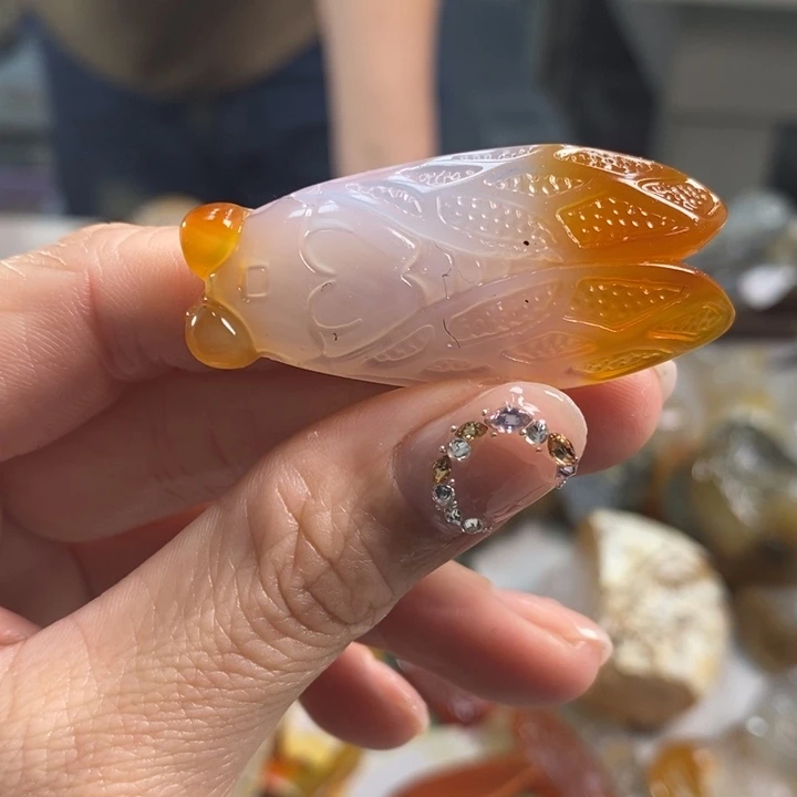 玛瑙/玉髓吊坠(不含链)未镶嵌