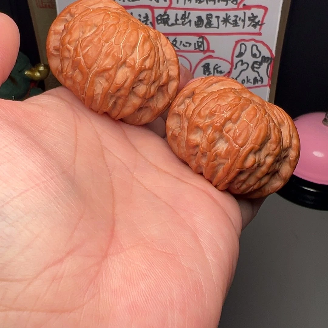 把件核桃牛货磨盘太正